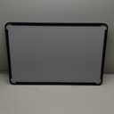 LOAAO 20X30 Inch Black Metal Framed Bathroom Mirror for Wall, Matte Black Bathroom Vanity Mirror Farmhouse, Large Rounded Rectangle Mirror, Anti-Rust, Hangs Horizontally or Vertically