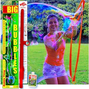 BUBBLETHING Giant Bubbles Wand & Mix for 3 Gallons Giant Bubble Solution
