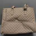 Amazon.com: LOVEVOOK Lunch Tote Bag for Women, 15.6 Inch Laptop Bag with Insulated Lunch Compartment, Quilted Large Capacity Computer Handbag with Purse for Business, Work, Collage, Office, Casual, Clay pink: Home & Kitchen