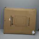 22x28 Frame Set of 2, Rustic Brown Wood Style - Display 18x24 Picture Frame with Mat or 22 x 28 Poster Frame without Mat, Wall Mounting Horizontal and Vertical