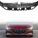 Upper Radiator Support Cover Compatible with 2021-2023 Hyundai Elantra, OEM #86391AB000, HY1224125- Direct Replacement