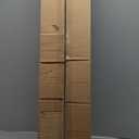 GOYLSER Kitchen Runner Rugs Non Skid Washable, 5ft Absorbent Jute Kitchen Rug Carpet, Braid Hallway Floor Sink Mat Non Slip, Grey (2'4" x 5' (Rectangular))