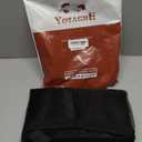 Yotache Narrow Magnetic Screen Door Fit Doors 28 x 80, Screen Size 30" x 81" Strengthened Fiberglass Mesh (Black)