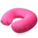 Wild Essentials Inflatable Travel Neck Pillow, U-Shape with Washable Soft Cover (Black)