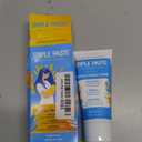 Triple Paste Diaper Rash Cream for Baby - 3 oz Tube  Zinc Oxide Ointment Treats, Soothes & Prevents Diaper Rash, Pediatrician-Recommended Hypoallergenic Formula, Baby Essentials for Daily & Overnight