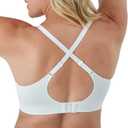 Bali Women's Wireless Bra, Comfort Revolution Modern Seamless Bra, Flex-to-fit Wirefree Bra (White) S