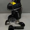 Coffee Machine, 3.5 Bar Espresso & Cappuccino Machine with Steam Wand, Compact Design Coffee Maker for Latte, Safety Lock & Tritan Cups, 800w, Black