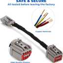 for RAM Media Hub Harness, Classic USB Media Hub and Conversion Harness for 2013-2017 Ram Truck Models Upgraded to Support CarPlay(Not Compatible with Factory-Installed RA1-RA4 Radio Systems)