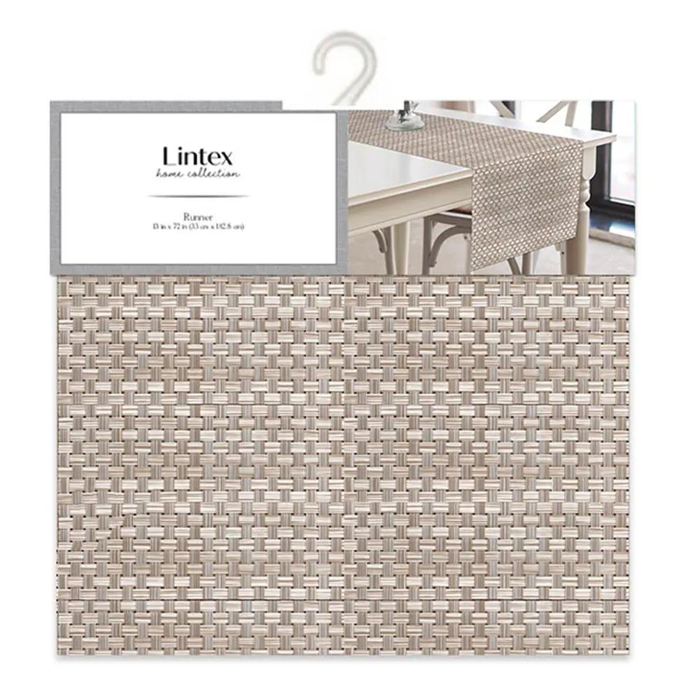 Lintex Home Collection Basketweave Table Runner 13 In x 72 in (33 x 182 CM)