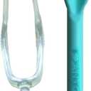 AITIME Soft Contact Lenses Remover and Insertion Tool, Contact Tweezers and Soft Silicone Scoop for Girls with Long Nails, Gift for Contact Lens New User (Green)