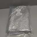 Aormenzy 12 Pack Silver Sequin Table Runner 12" x 72", Glitter Sparkle Sequin Runners for Birthday Party Wedding Banquet & Baby Shower, Party Table Decorations Supplies