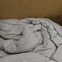 Love's cabin King Size Comforter Set Light Brown, 7 Pieces King Bed in a Bag, All Season Bedding Sets with 1 Comforter, 1 Flat Sheet, 1 Fitted Sheet, 2 Pillowcase and 2 Pillow Sham