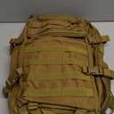 REEBOW GEAR Military Tactical Backpack Army 3 Day Assault Pack Molle Bag Rucksack, Tan