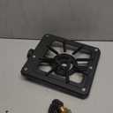 Boshen Portable Stove Burner Cast Iron Propane LPG Gas Cooker for Patio Outdoor Camping BBQ, Adapter Not Included