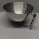 KB3SS,3- Quart Stainless Steel Mixing Bowl for KitchenAid 4.5-5 Qt Tilt-Head Stand Mixers Compatible Accessory to Expand Mixing Capacity & Versatility