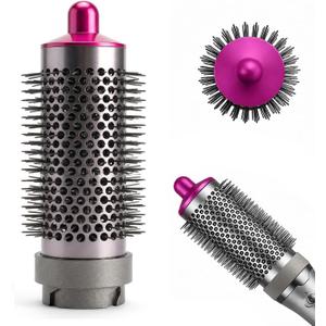 Round Brush Attachment for Shark FlexStyle Accessories, FlexStyle HD430/HD440 Series with 360° Airflow, Secure Fit No Slip Blow Dryer Attachment,for Straight, Wavy, Curly, and Coily Hair
