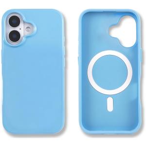Sonix Case for iPhone 16 | Compatible with MagSafe | 10ft Drop Tested | Gloss Light Blue