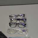 Gaoye 1.25 Professional Reading Glasses for All Day - Computer Readers with Blue Light Protection - Value Pack