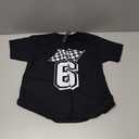 Kids Birthday Boy 6 Racing Flag 6th Birthday Race Car T-Shirt, S