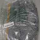 Curtain Fringes Bullion Fringe Trim 5/10 Yard x 2.5 Inches Fabric Trims Sewing DIY Decoration for Curtain Sofa Clothes (Silver, 10yard)