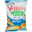 Sensible Portions Garden Veggie Sea Salt Wavy Chips, 12 oz (Pack of 8), Best By 26 Jul, 2025