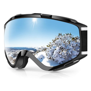 findway Ski Goggles OTG - Over Glasses Snow/Snowboard Goggles for Men, Women & Youth - 100% UV Protection