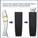 WILLBOND 2 Sets Navajas Roofing Heavy Duty Shark Vinyl Knife with Utility Knife Blades Replacement Roofing Tools Carpet Blade Cutter for Indoor Outdoor (Silver)