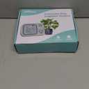 Automatic Plant Waterer Indoor Self Watering System for 15 Potted Plants, Auto Drip Irrigation Kit Programmable Water Timer with Smart Humidity Detection (White)