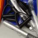 Kids Snow Shovel with D-Grip Handle, Aluminum Blade, Toddler Snow Shovel for Car Trunk, Emergencies, Driveways, and Car Snow Removal. (Age 3+, 2 Packs)