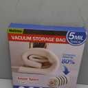 Memory Foam Mattress Vacuum Bag, Heavy-Duty Mattress Storage Bag for Moving and Transport, Mattress Compression Bag with Straps & Dual-Zip Seal (Twin/Twin XL)