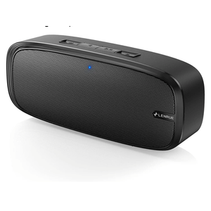 LENRUE Bluetooth Speaker, Wireless Portable Speaker with Loud Stereo Sound, Rich Bass, 12-Hour Playtime, Built-in Mic. Perfect for iPhone, Samsung and More