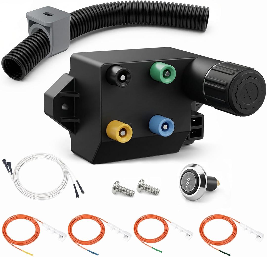 66355 4-Outlet Electronic Igniter Kit - Replacement Part for Weber Genesis II 410 Series (E410/S410/SE410/LX410, Model Years 2017 & Newer)
