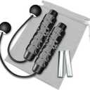 Redify Weighted Cordless Jump Rope for Fitness[Suitable for Different Ages and Levels] Ropeless Jump Rope for Boxing MMA WOD Training, BOD Rope Beachbody MBF,High Speed Rope Skipping for Narrow Space