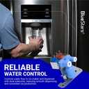 BlueStars Upgraded WR57X10051 Refrigerator Dual Inlet Water Valve - Compatible with G.E, Hotpoint & Kenmore Refrigerators - Replaces WR57X10040 AP3672839 PS901314 IMV513 WR2X10105