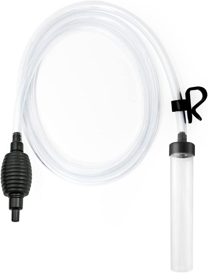 7ft Aquarium Siphon Vacuum Cleaner for Fish Tank Cleaning Gravel & Sand 7ft Aquarium Siphon Vacuum Cleaner for Fish Tank Cleaning Gravel & Sand