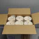 NYHI 150 4 oz Ripple Kraft Paper Cups Brown Hot Cold Cups 3 Layer Rippled Small Insulated Disposable Coffee Cups Perfect for Cappuccino Hot Cocoa or Iced Drinks