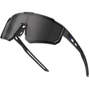 Youth Sports Baseball Sunglasses Lightweight Kids Polarized Sunglasses Softball Cycling for Boys Girls Age 3-12