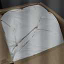 White Goose Feather and Down Body Pillow Pillows Size 20 Inches x 54 Inches