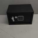 SereneLife Electronic Safe Box | Heavy Duty 12.2 x 7.8 Lockbox | Digital Keypad Code & 2 Key access | Small Money Safe for Home & Office | Secure Cash, Jewelry, Valuables | Wall & Floor Mountable