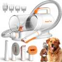 PAWING Dog Grooming Vacuum, All-in-1 Professional Deshedding Tools for Dogs & Cats - Low Noise Dogs Vacuum Cleaner with 2L Large Capacity Dust Cup for Shedding Pet Hair