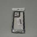 for iPhone 14 Pro Max Case Electroplate Silver Wave Side for iPhone 14 Pro Max Soft Transparent Shockproof Cover 