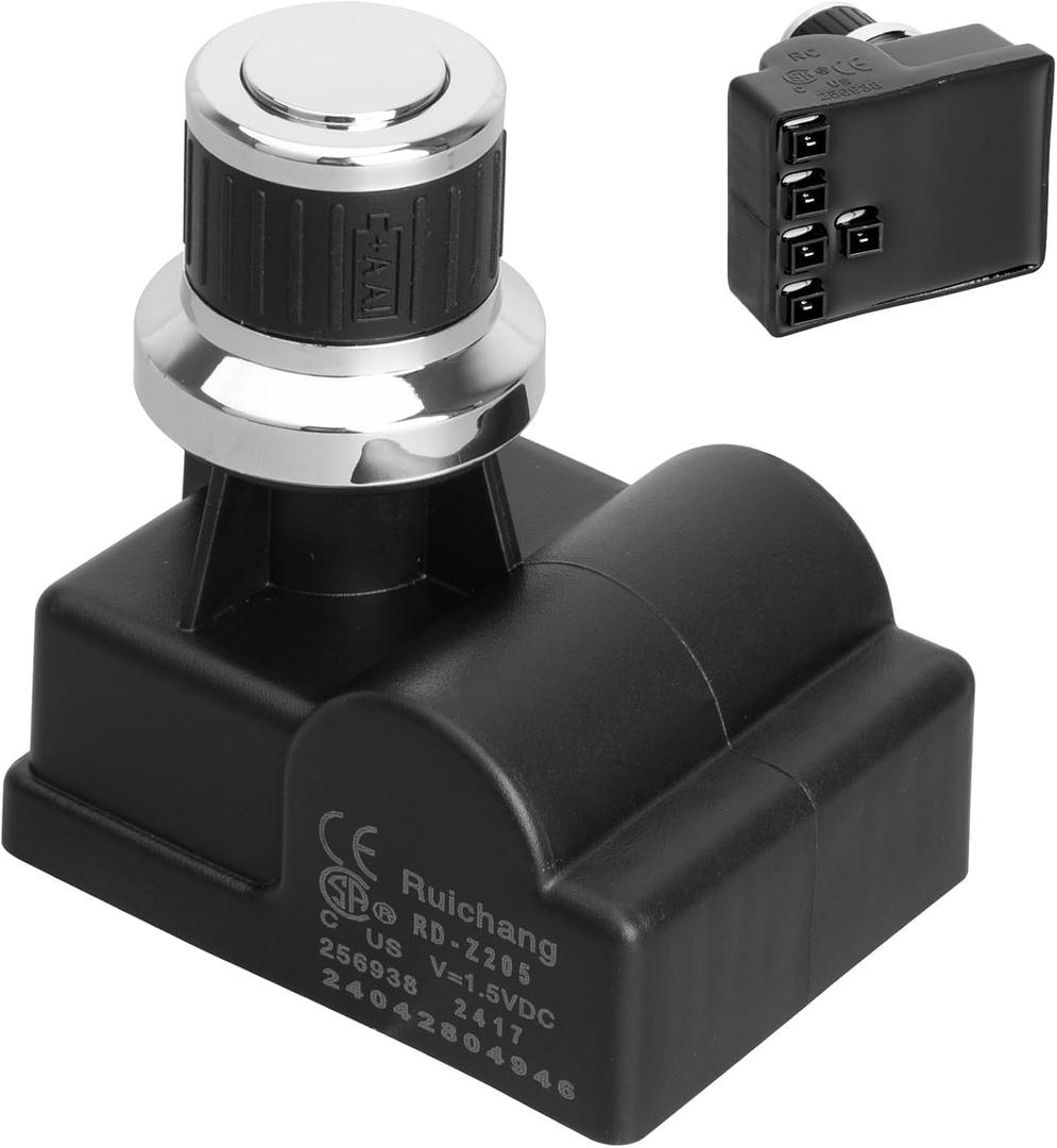 5 Outlet Pulse Igniter for Nexgrill Replacement Parts, Nexgrill Igniter DHL-128-5Q Nexgrill Grill Parts 720-0830X 720-0830H 720-0925P 720-0888S 720-0882A,Nexgrill 720-0958A 720-0830HR Tact Push Button