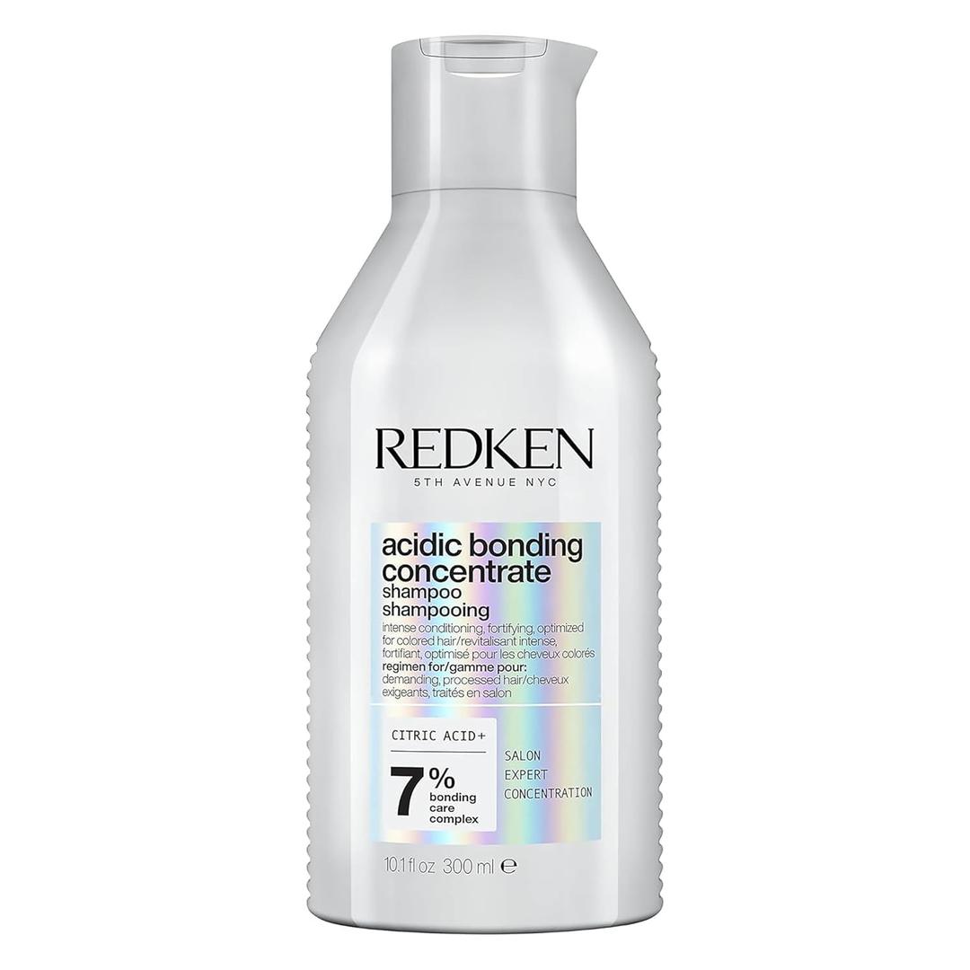 Redken Acidic Bonding Concentrate Shampoo For Damaged Hair Repair - Strengthens and Repairs Weak and Brittle Hair, Sulfate-Free, With Citric Acid (10.1 Fl Oz (Pack of 1))