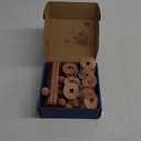 Cedar Blocks for Clothes Storage, Cedar Wood Chips and Balls for Drawer 60PCS, Closet and Kitchen Freshener, 100% Natural Cedar Blocks