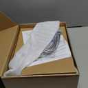 ELLO&ALLO Rain Shower Head with Handheld Spray, Rainfall Shower Head Combo with 60" Hose, Dual Showerhead Set with Adjustable Shower Extension Arm, Chrome