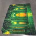 Yriujul Polyester 7x5ft Green Castle Backdrop Fairytale Movie Photography Background Wonderland Birthday Kids Party Decorations Photo Booth Props