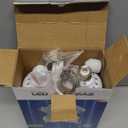 FanNicoo 2 Pack 500W Equivalent LED Corn Light Bulb 5500 Lumen 6500K 60W Large Area Cool Daylight White E26/E27 Medium Base for Outdoor Indoor Garage Warehouse Factory Workshop Street Backyard