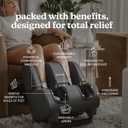 Homedics Deluxe Foot Massager & Calf Massager, Rolling & Compression Massage, Adjustable Tilt, Washable Liners, 4 Programs, 3 Intensity for Muscle Relief and Post-Workout Recovery