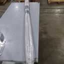 Muzata 10Pack 3.3FT/1M V Shape LED Channel Silver Aluminum LED Strip Diffuser Channel with Milky White Cover Frosted Corner Lighting Easy Installation V1SW WW 1M