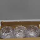 Kyraton Old Fashioned Whiskey Glasses Set of 6, PET Clear Plastic 11.5oz Heavy Duty Unbreakable Water Glasses Cup Tumbler Glassware for Beer, Milk, Scotch, Juice, Liquor Vodka, Bourbon, Cocktail.